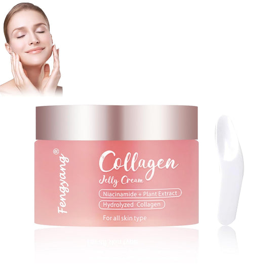 ® Collagen Jelly Cream, Anti-Aging Feuchtigkeitspflege, Boosts Skin'S Barrier Hydration, Stärkt Die Feuchtigkeitsbarriere Der Haut